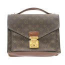 LOUIS VUITTON Monogram Monceau 2way Shoulder Bag Hand Bag M51185 LV Auth hs376-13