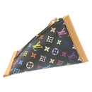 LOUIS VUITTON Monogram Multicolor Berlingo Coin Purse Black M58029 LV Auth hs547-3