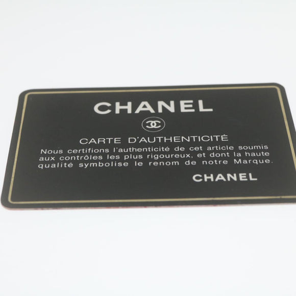CHANEL Mini Matelasse Chain Flap Hand Bag Lamb Skin Red Gold CC Auth hs688M
