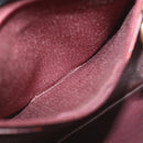 CHANEL Mini Matelasse Chain Flap Shoulder Bag Lamb Skin Black Gold Auth hs689AV-20