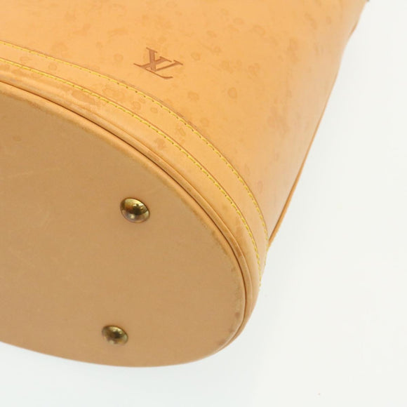 LOUIS VUITTON Nomad Bucket PM Shoulder Bag Beige M85001 LV Auth hs790