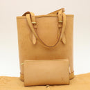 LOUIS VUITTON Nomad Bucket PM Shoulder Bag Beige M85001 LV Auth hs790-12