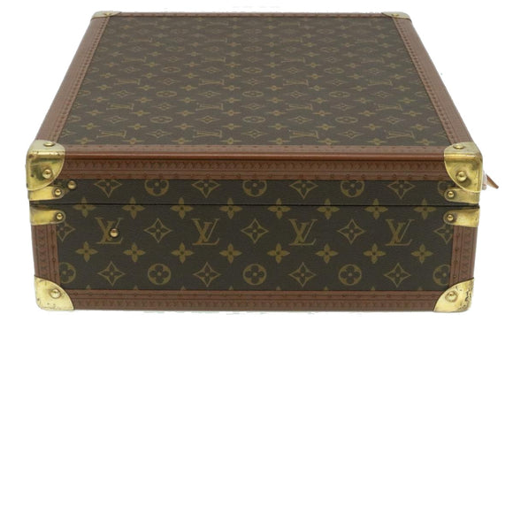 LOUIS VUITTON Monogram Cotteville 50 Trunk Vintage M21422 LV Auth hs824AM