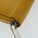 LOUIS VUITTON Epi Zippy Wallet Long Wallet Yellow M60309 LV Auth im454-12