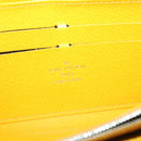 LOUIS VUITTON Epi Zippy Wallet Long Wallet Yellow M60309 LV Auth im454-14