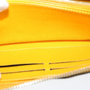LOUIS VUITTON Epi Zippy Wallet Long Wallet Yellow M60309 LV Auth im454-18