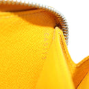 LOUIS VUITTON Epi Zippy Wallet Long Wallet Yellow M60309 LV Auth im454-23