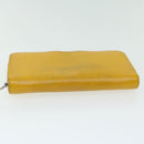 LOUIS VUITTON Epi Zippy Wallet Long Wallet Yellow M60309 LV Auth im454-8