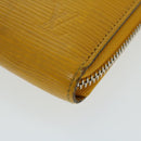 LOUIS VUITTON Epi Zippy Wallet Long Wallet Yellow M60309 LV Auth im454-9