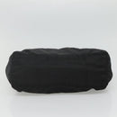 PRADA Hand Bag Nylon 2way Black Silver Auth IN009-5