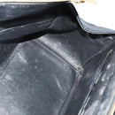 CHANEL Chain Hand Bag Caviar Skin Black Gold CC Auth IN015V-20