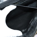 CHANEL Chain Hand Bag Caviar Skin Black Gold CC Auth IN015V-23