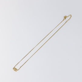 Christian Dior Necklace metal Gold Tone Auth IN016 - 0