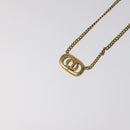 Christian Dior Necklace metal Gold Tone Auth IN016-3