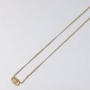 Christian Dior Necklace metal Gold Tone Auth IN016-4
