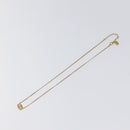 Christian Dior Necklace metal Gold Tone Auth IN016-7