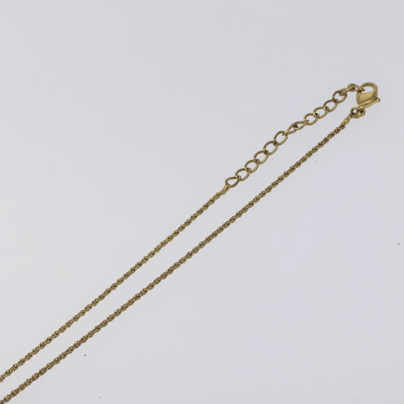 Christian Dior Necklace metal Gold Auth IN017