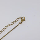 Christian Dior Necklace metal Gold Auth IN017-11