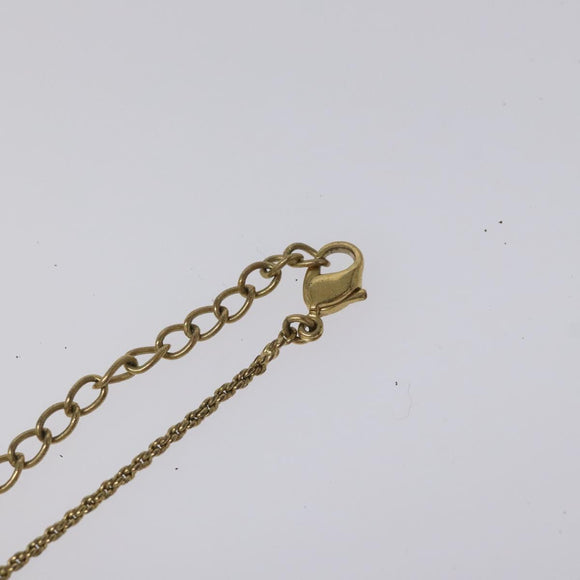 Christian Dior Necklace metal Gold Auth IN017
