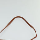 MCM Vicetos Logogram Shoulder Bag PVC Leather Brown Auth IN019-8