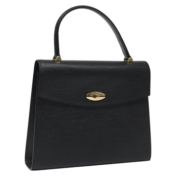 LOUIS VUITTON Epi Malesherbes Hand Bag Black M52372 LV Auth IN021
