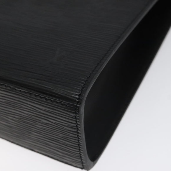 LOUIS VUITTON Epi Malesherbes Hand Bag Black M52372 LV Auth IN021