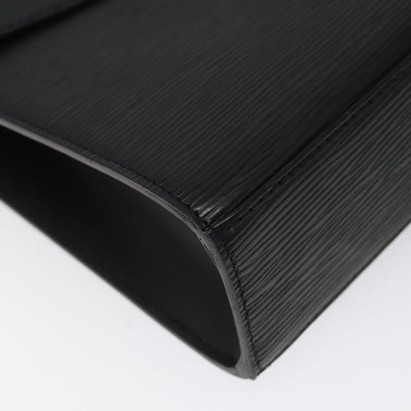 LOUIS VUITTON Epi Malesherbes Hand Bag Black M52372 LV Auth IN021