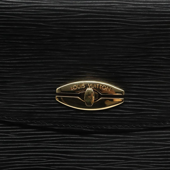 LOUIS VUITTON Epi Malesherbes Hand Bag Black M52372 LV Auth IN021