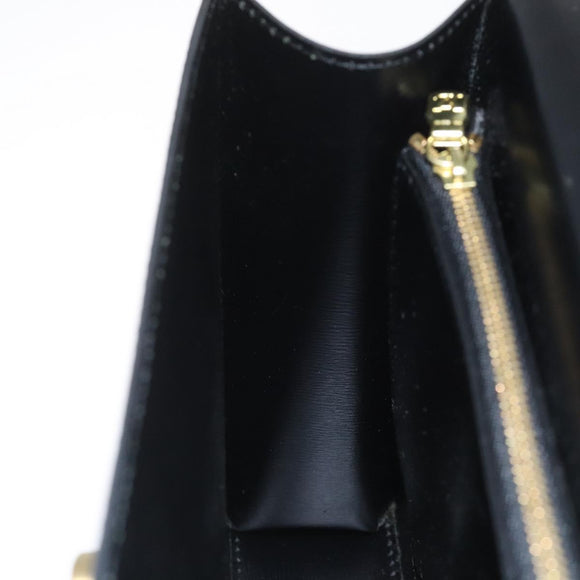 LOUIS VUITTON Epi Malesherbes Hand Bag Black M52372 LV Auth IN021