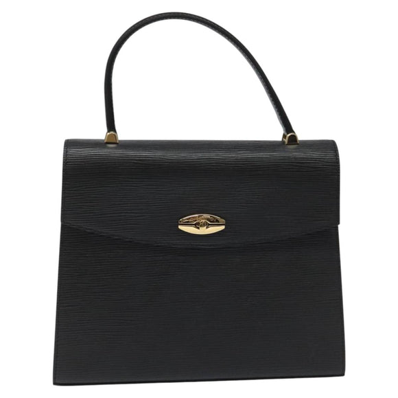 LOUIS VUITTON Epi Malesherbes Hand Bag Black M52372 LV Auth IN021