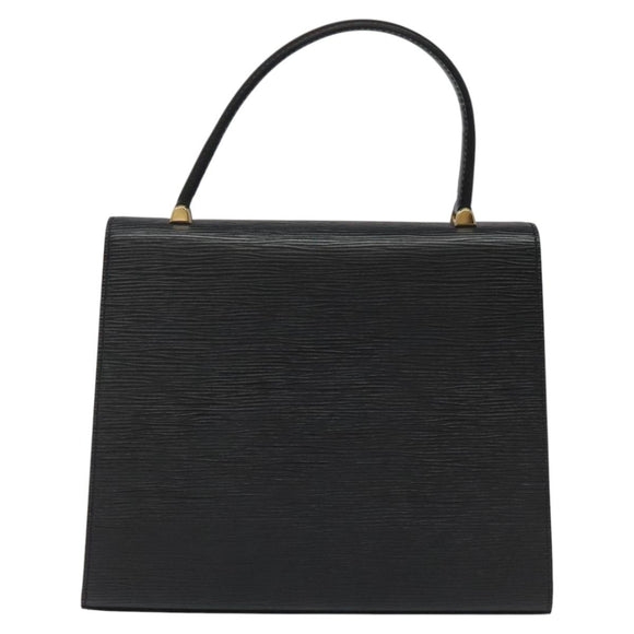 LOUIS VUITTON Epi Malesherbes Hand Bag Black M52372 LV Auth IN021