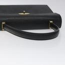 LOUIS VUITTON Epi Malesherbes Hand Bag Black M52372 LV Auth IN021-7