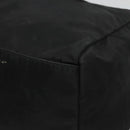 PRADA Hand Bag Nylon Black Silver Auth IN024-15