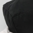 PRADA Hand Bag Nylon Black Silver Auth IN024-16