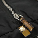 PRADA Hand Bag Nylon Black Silver Auth IN024-10