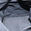 PRADA Hand Bag Nylon Black Silver Auth IN024-20