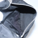 PRADA Hand Bag Nylon Black Silver Auth IN024-22