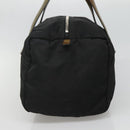 PRADA Hand Bag Nylon Black Silver Auth IN024-4