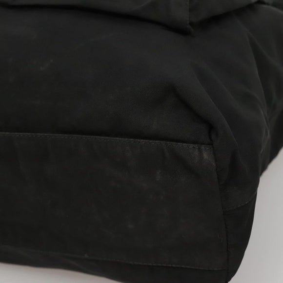PRADA Tote Bag Nylon Black Auth IN035