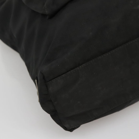 PRADA Tote Bag Nylon Black Auth IN035