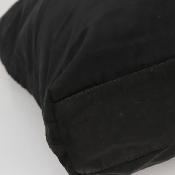 PRADA Tote Bag Nylon Black Auth IN035