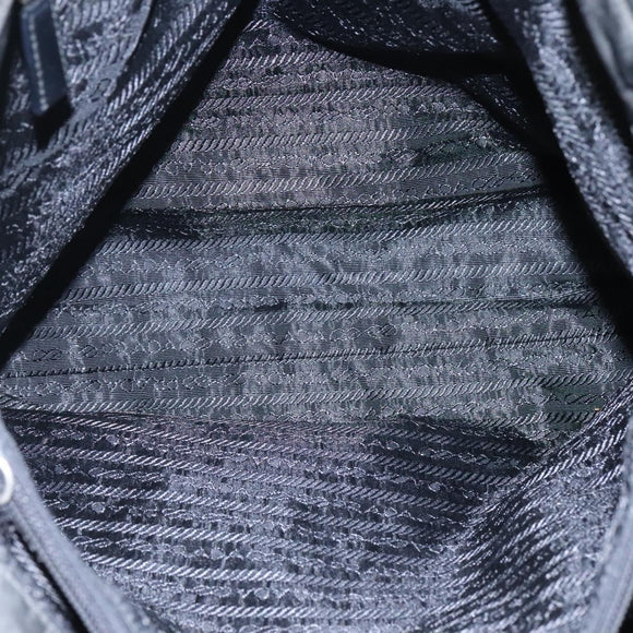 PRADA Tote Bag Nylon Black Auth IN035