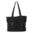 PRADA Tote Bag Nylon Black Auth IN035-13
