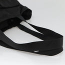 PRADA Tote Bag Nylon Black Auth IN035-7