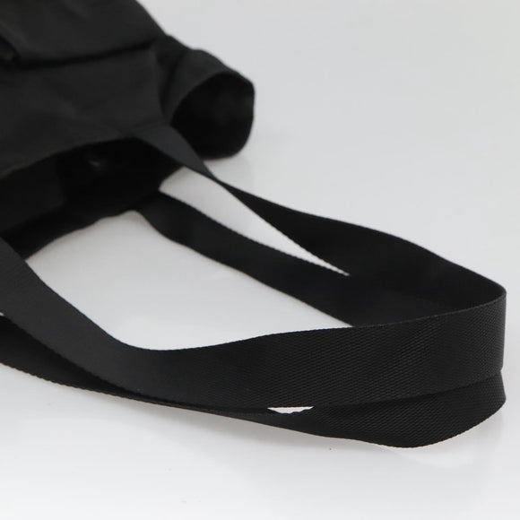 PRADA Tote Bag Nylon Black Auth IN035