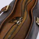 LOUIS VUITTON Monogram Pallas Hand Bag 2way Yellow Saffron M40929 Auth IN042-9