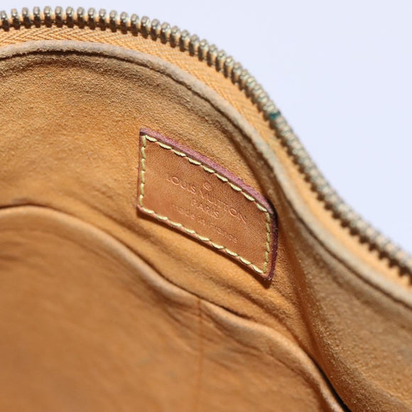 LOUIS VUITTON Monogram Pallas Hand Bag 2way Yellow Saffron M40929 Auth IN042