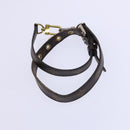 LOUIS VUITTON Monogram Pallas Hand Bag 2way Yellow Saffron M40929 Auth IN042-22