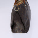 LOUIS VUITTON Monogram Pallas Hand Bag 2way Yellow Saffron M40929 Auth IN042-3