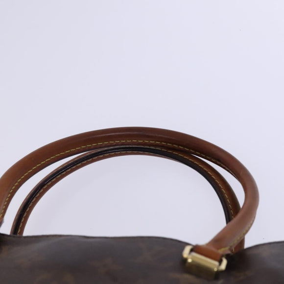 LOUIS VUITTON Monogram Pallas Hand Bag 2way Yellow Saffron M40929 Auth IN042